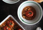 Roasted Tomatoes & Chickpea Curry
