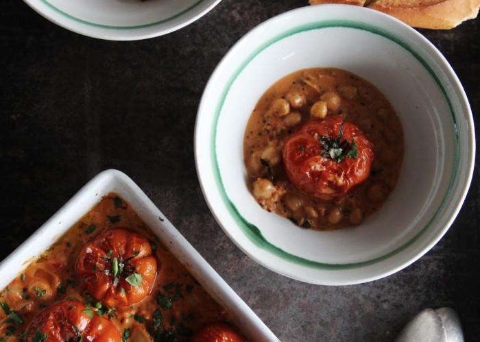 tomato chickpea curry recipe