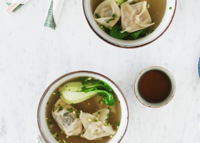 dumpling soup recipe wonton vegetables