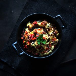 Roasted Peppers Mashed Potatoes