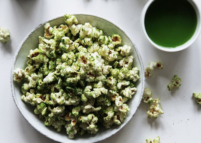 Matcha Popcorn recipe