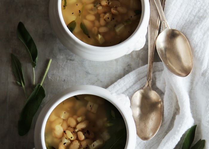 Weisse Bohnensuppe 1