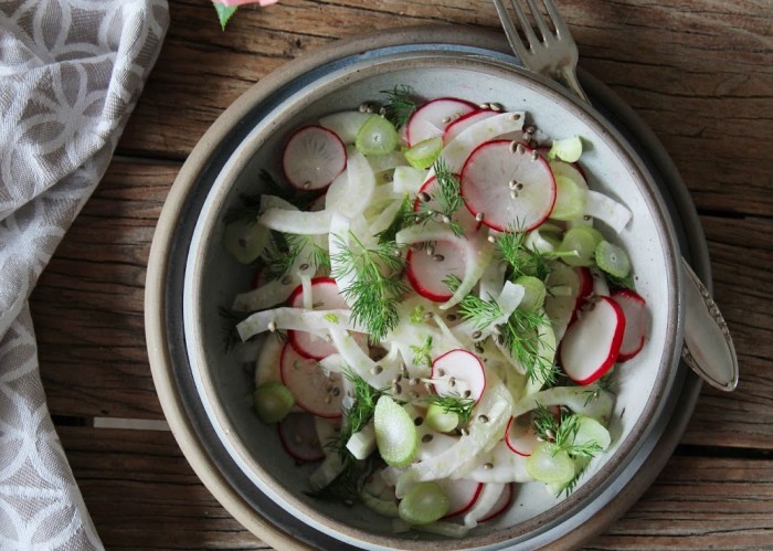 fennel radish salad 2