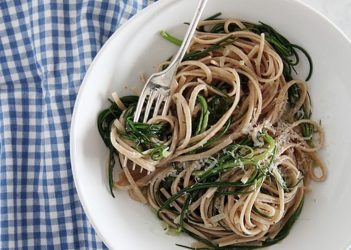 linguini barba di frate lemon recipe