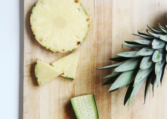 cucumber pineapple gazpacho