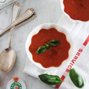 Chilled Tomato Soup with Cumin