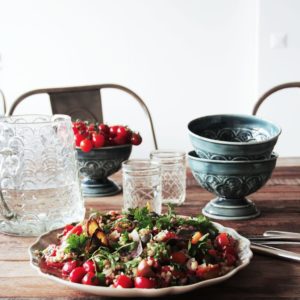 Couscous & Mograbiah with Tomatoes