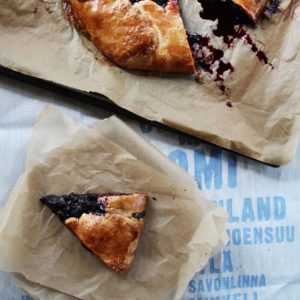 Wild Blueberry Galette & Fishing in Finland