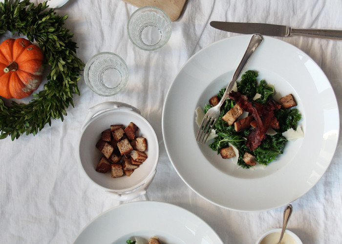 Kale Cesar's Salad 5