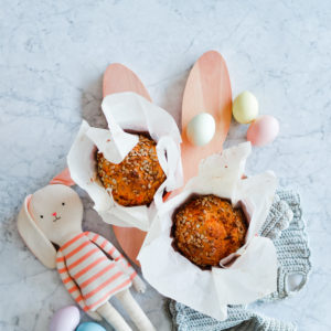 Flower Pot Carrot Bread