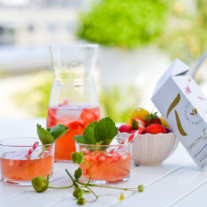 Strawberry Iced Tea… & Bingo!